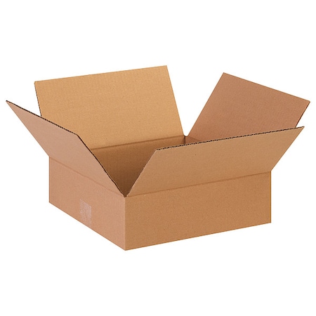 13 in x 13 in x 4 in Shipping Box, Kraft, Corrugate, Single Wall, 32 ECT MPN:11R347