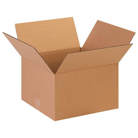 13 in x 13 in x 8 in Shipping Box, Kraft, Corrugate, Single Wall, 32 ECT MPN:11R351