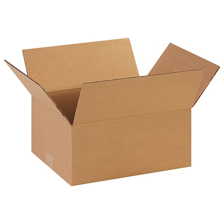 14 in x 11 in x 6 in Shipping Box, Kraft, Corrugate, Single Wall, 32 ECT MPN:11R359