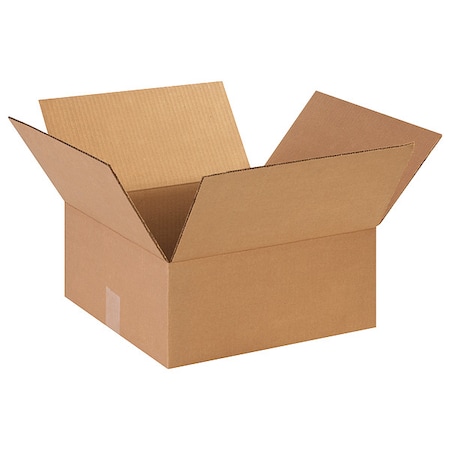 14 in x 14 in x 6 in Shipping Box, Kraft, Corrugate, Single Wall, 32 ECT MPN:11R366