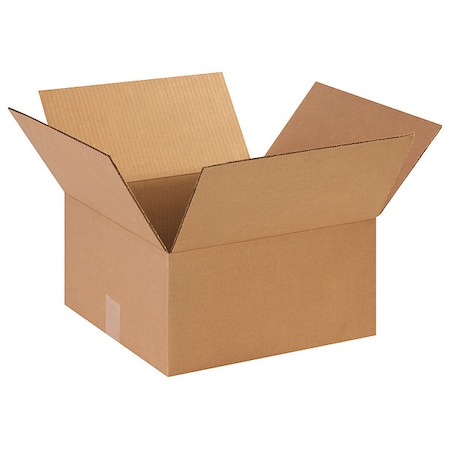 14 in x 14 in x 7 in Shipping Box, Kraft, Corrugate, Single Wall, 32 ECT MPN:11R367
