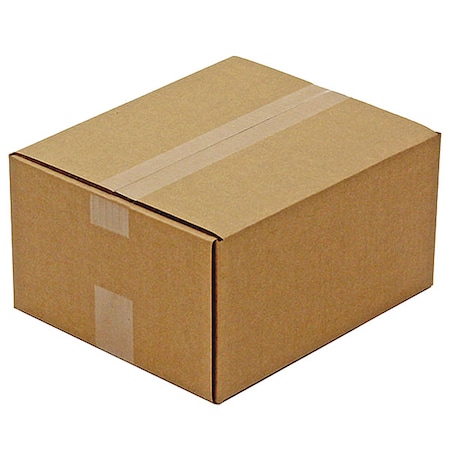 15 in x 10 in x 5 in Shipping Box, Kraft, Corrugate, Single Wall, 32 ECT MPN:11R370