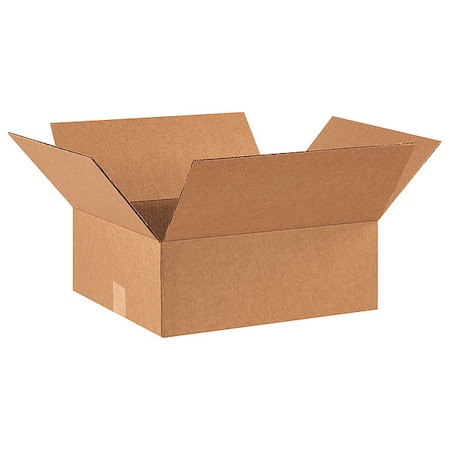 16 in x 14 in x 6 in Shipping Box, Kraft, Corrugate, Single Wall, 32 ECT MPN:11R391
