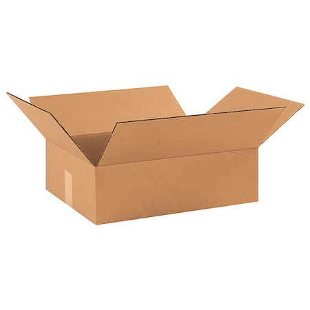 17 in x 13 in x 5 in Shipping Box, Kraft, Corrugate, Single Wall, 32 ECT MPN:11R402