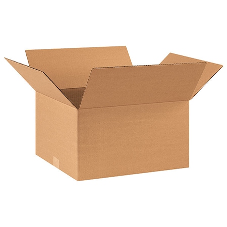 17 in x 14 in x 9 in Shipping Box, Kraft, Corrugate, Single Wall, 32 ECT MPN:11R403