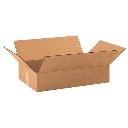 19 in x 12 in x 4 in Shipping Box, Kraft, Corrugate, Single Wall, 32 ECT MPN:11R423