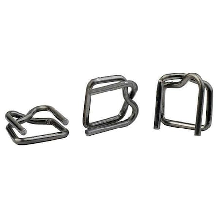 StrappingBuckle, Steel, Round;Flat, PK250 MPN:16P028