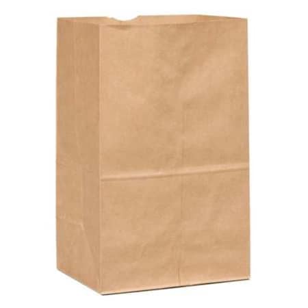 Grocery Bag Flat Bottom 25 lb Shorty Brown, Pk500 MPN:18428