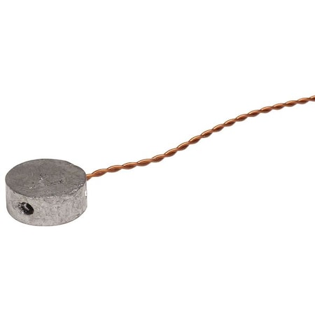 Lead and Wire Seals, Silver, Silver, PK100 MPN:1F246
