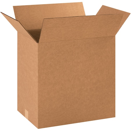 20 in x 12 in x 20 in Shipping Box, Kraft, Corrugate, Single Wall, 32 ECT MPN:201220