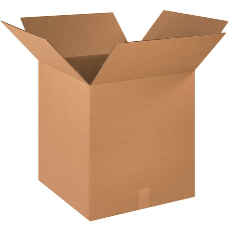 20 in x 18 in x 20 in Shipping Box, Kraft, Corrugate, Single Wall, 32 ECT MPN:201820