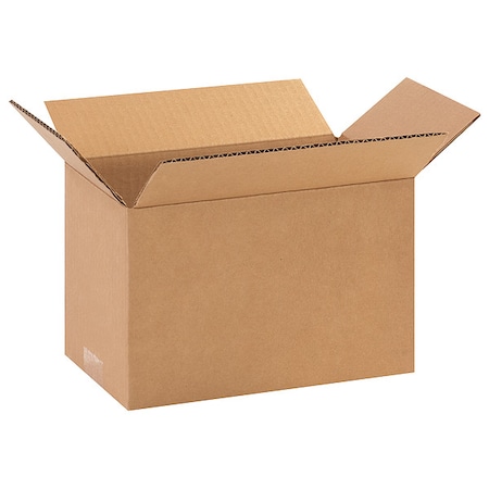 11 in x 6 in x 6 in Shipping Box, Kraft, Corrugate, Single Wall, 32 ECT MPN:22XK26