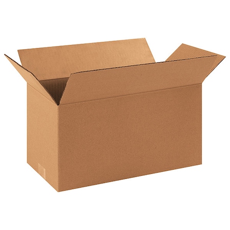 16 in x 8 in x 8 in Shipping Box, Kraft, Corrugate, Single Wall, 32 ECT MPN:22XK39