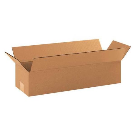 19 in x 6 in x 4 in Shipping Box, Kraft, Corrugate, Single Wall, 32 ECT MPN:22XK41