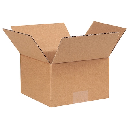 7 in x 7 in x 4 1/2 in Shipping Box, Kraft, Corrugate, Single Wall, 32 ECT MPN:22XK46