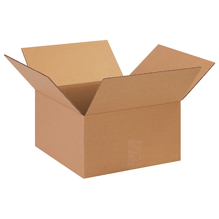 13 1/2 in x 13 1/2 in x 7 1/2 in Shipping Box, Kraft, Corrugate, Single Wall, 32 ECT MPN:22XK59