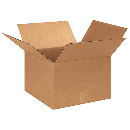 13 in x 13 in x 9 in Shipping Box, Kraft, Corrugate, Single Wall, 32 ECT MPN:22XK60