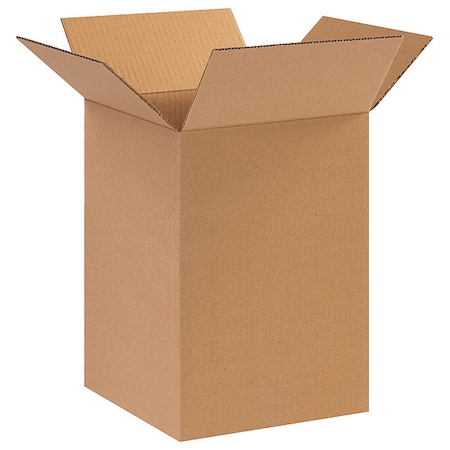 10 in x 10 in x 14 in Shipping Box, Kraft, Corrugate, Single Wall, 32 ECT MPN:22XK86