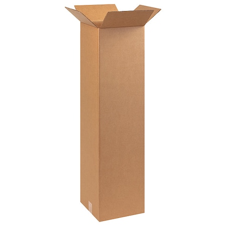 10 in x 10 in x 40 in Shipping Box, Kraft, Corrugate, Single Wall, 32 ECT MPN:22XK88