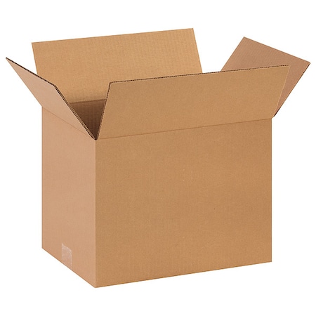 14 in x 11 in x 11 in Shipping Box, Kraft, Corrugate, Single Wall, 32 ECT MPN:22XK92