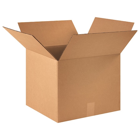 16 in x 16 in x 13 in Shipping Box, Kraft, Corrugate, Single Wall, 32 ECT MPN:22XK98