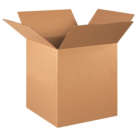 16 in x 16 in x 18 in Shipping Box, Kraft, Corrugate, Single Wall, 32 ECT MPN:22XL01