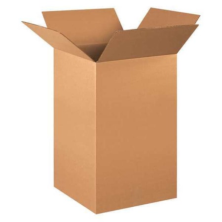 16 in x 16 in x 30 in Shipping Box, Kraft, Corrugate, Single Wall, 32 ECT MPN:22XL03