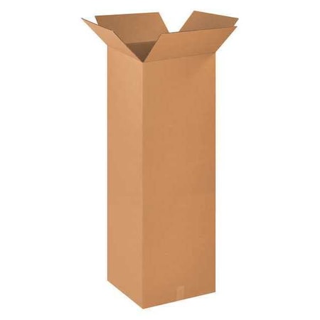 16 in x 16 in x 48 in Shipping Box, Kraft, Corrugate, Single Wall, 32 ECT MPN:22XL04