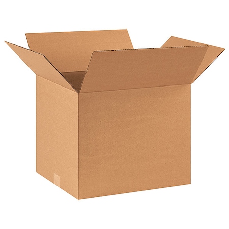 17 in x 14 in x 14 in Shipping Box, Kraft, Corrugate, Single Wall, 32 ECT MPN:22XL10