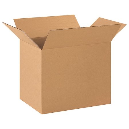 20 in x 14 in x 16 in Shipping Box, Kraft, Corrugate, Single Wall, 32 ECT MPN:22XL14