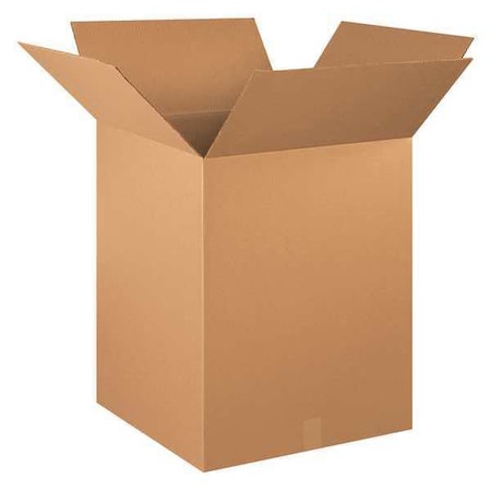 20 in x 20 in x 28 in Shipping Box, Kraft, Corrugate, Single Wall, 32 ECT MPN:22XL19