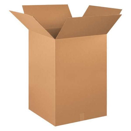 20 in x 20 in x 30 in Shipping Box, Kraft, Corrugate, Single Wall, 32 ECT MPN:22XL20