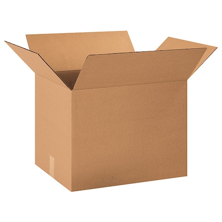 22 in x 15 in x 15 in Shipping Box, Kraft, Corrugate, Single Wall, 32 ECT MPN:22XL23