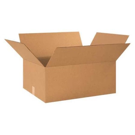 26 in x 18 in x 10 in Shipping Box, Kraft, Corrugate, Single Wall, 32 ECT MPN:22XL33