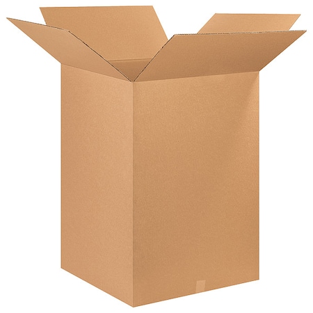 26 in x 26 in x 36 in Shipping Box, Kraft, Corrugate, Single Wall, 32 ECT MPN:22XL35