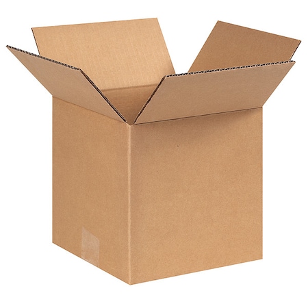 8 in x 8 in x 8 in Shipping Box, Kraft, Corrugate, Single Wall, 44 ECT MPN:22XL96