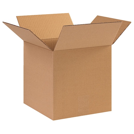 10 in x 10 in x 10 in Shipping Box, Kraft, Corrugate, Single Wall, 44 ECT MPN:22XL97