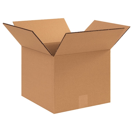 12 in x 12 in x 10 in Shipping Box, Kraft, Corrugate, Double Wall, 48 ECT MPN:22XM05