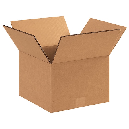 12 in x 12 in x 8 in Shipping Box, Kraft, Corrugate, Double Wall, 48 ECT MPN:22XM09