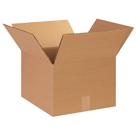 14 in x 14 in x 10 in Shipping Box, Kraft, Corrugate, Double Wall, 48 ECT MPN:22XM14