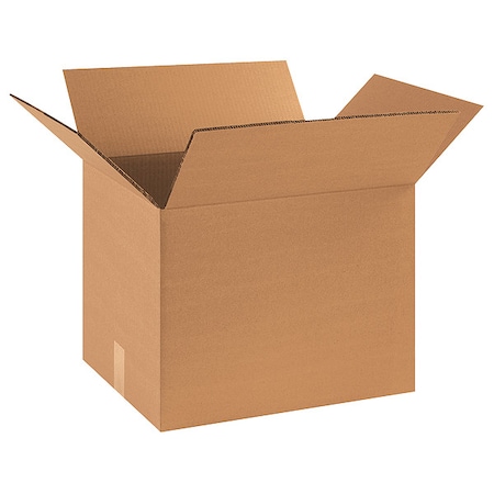 18 in x 14 in x 14 in Shipping Box, Kraft, Corrugate, Double Wall, 48 ECT MPN:22XM34