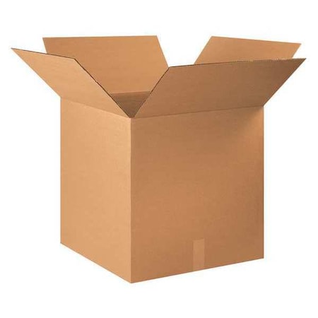 22 in x 22 in x 22 in Shipping Box, Kraft, Corrugate, Single Wall, 44 ECT MPN:22XM53