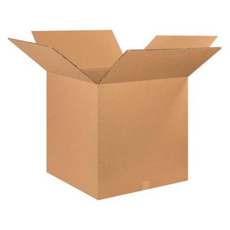26 in x 26 in x 26 in Shipping Box, Kraft, Corrugate, Double Wall, 48 ECT MPN:22XM71