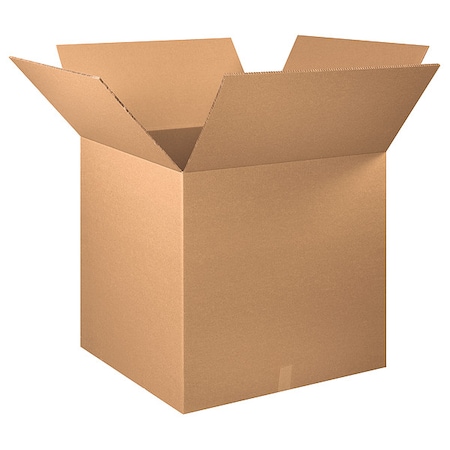 30 in x 30 in x 30 in Shipping Box, Kraft, Corrugate, Double Wall, 48 ECT MPN:22XM74