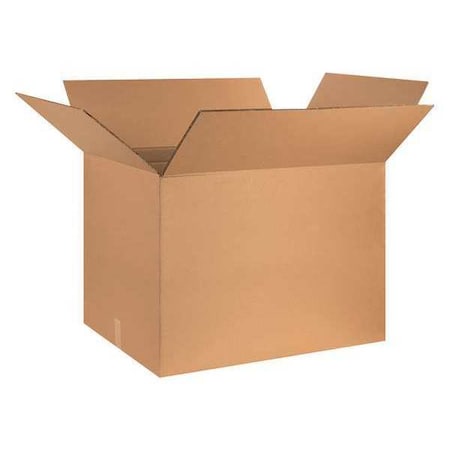 32 in x 24 in x 24 in Shipping Box, Kraft, Corrugate, Double Wall, 48 ECT MPN:22XM75