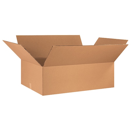 36 in x 24 in x 12 in Shipping Box, Kraft, Corrugate, Double Wall, 48 ECT MPN:22XM77