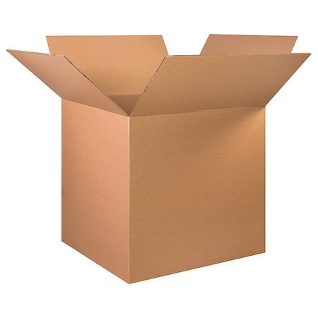 36 in x 36 in x 36 in Shipping Box, Kraft, Corrugate, Double Wall, 48 ECT MPN:22XM80