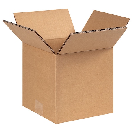 8 in x 8 in x 8 in Shipping Box, Kraft, Corrugate, Double Wall, 48 ECT MPN:22XM91