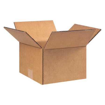 9 in x 9 in x 6 1/2 in Shipping Box, Kraft, Corrugate, Double Wall, 48 ECT MPN:22XM94