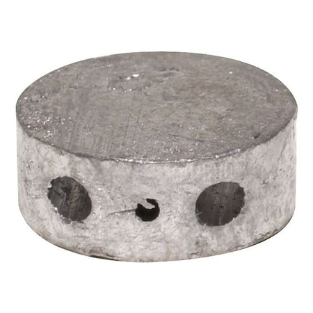 Lead and Wire Seals, Silver, Silver, PK100 MPN:2CEC4